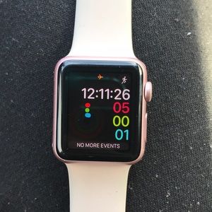 Apple Watch series 1 = Rose Gold
